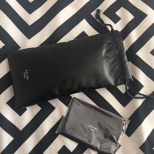 Céline Paris Sunglasses Pouch (case) w/dust cloth